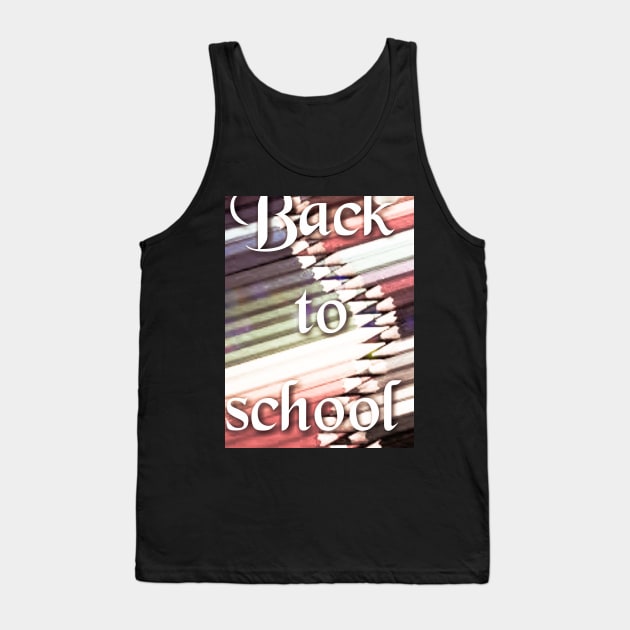 Back to school Tank Top by Jumana2017